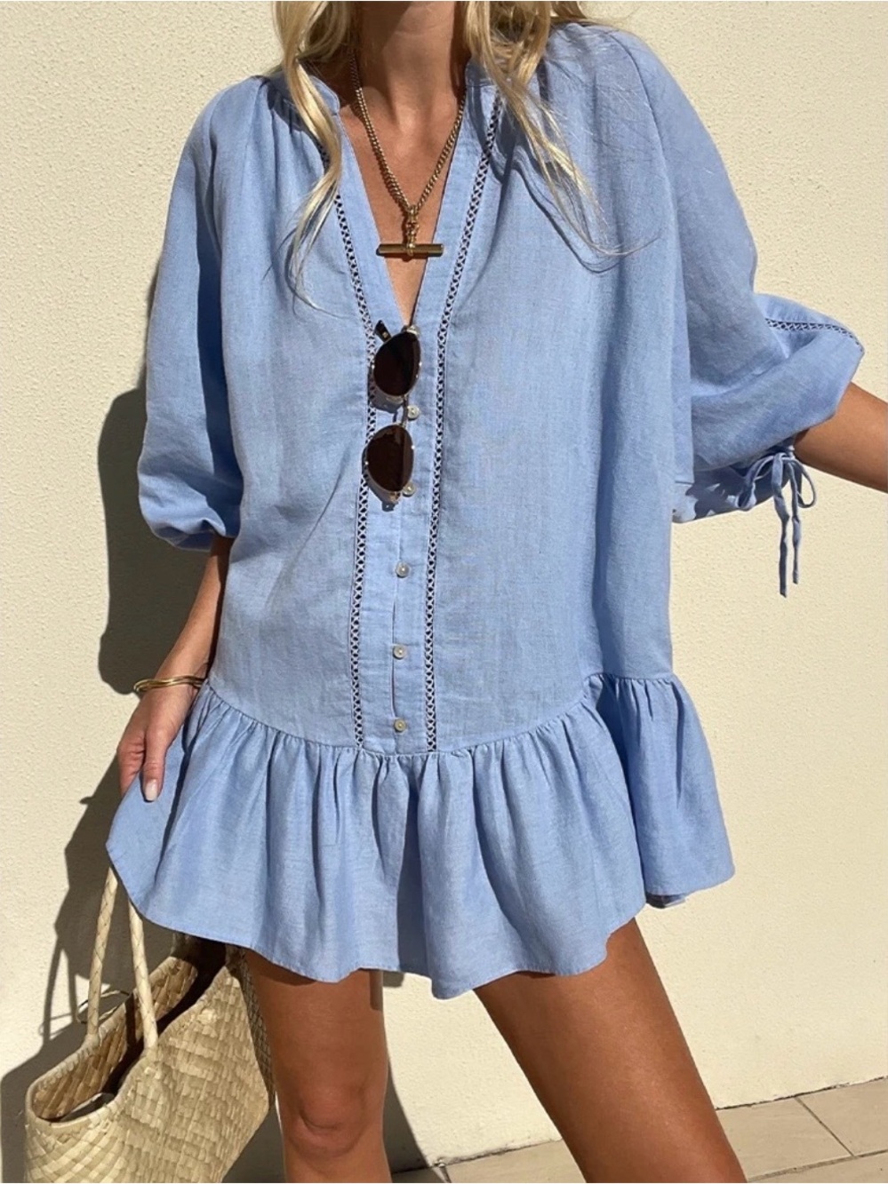BOTEH La Ponche Frill Dress